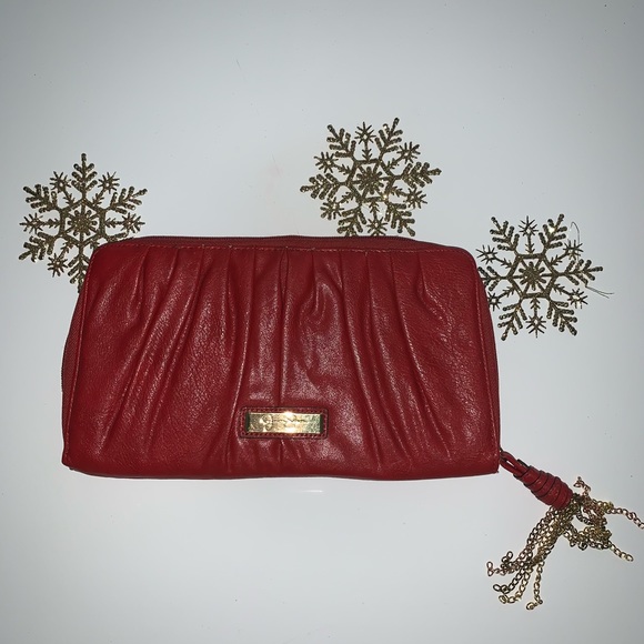 Red Jessica Simpson Clutch - Picture 1 of 3